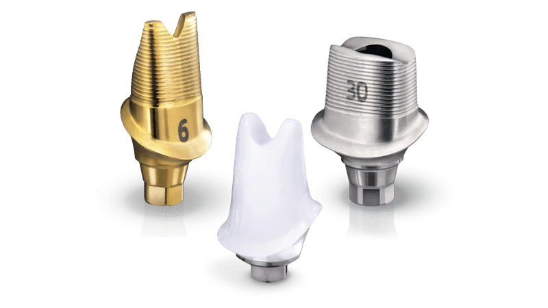 Custom Abutment Implant - Uptown Dental Lab